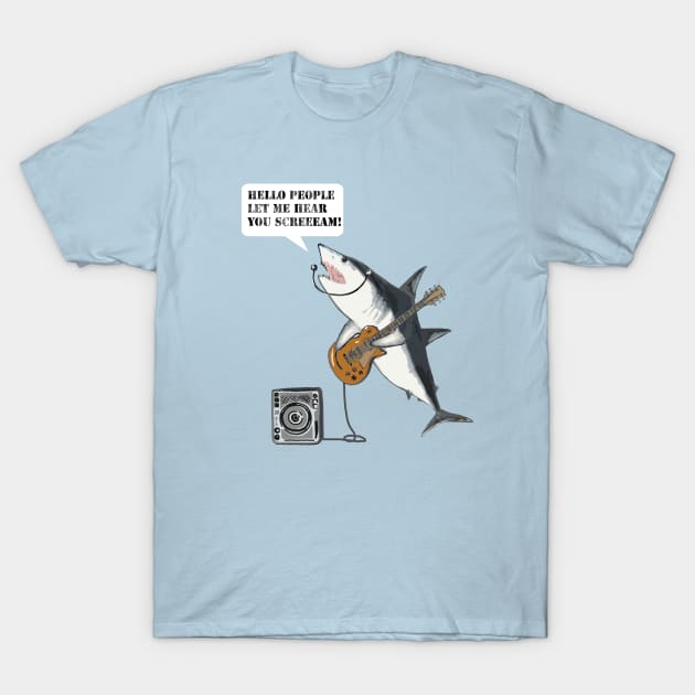 Shark Legend T-Shirt by Tiggy Pop